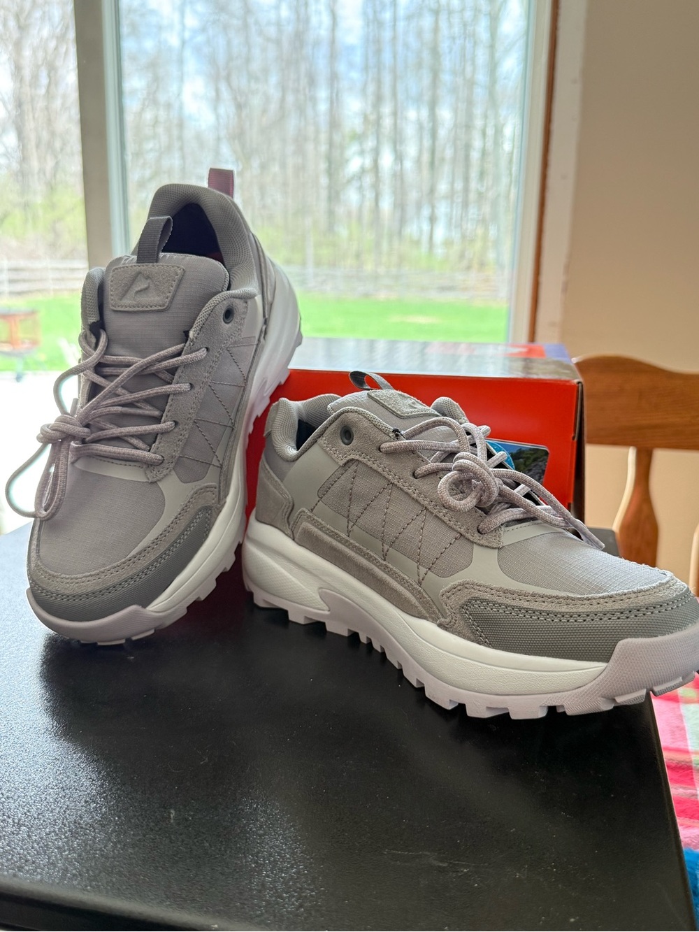 Women’s New Gray Trail-Ready Sneakers